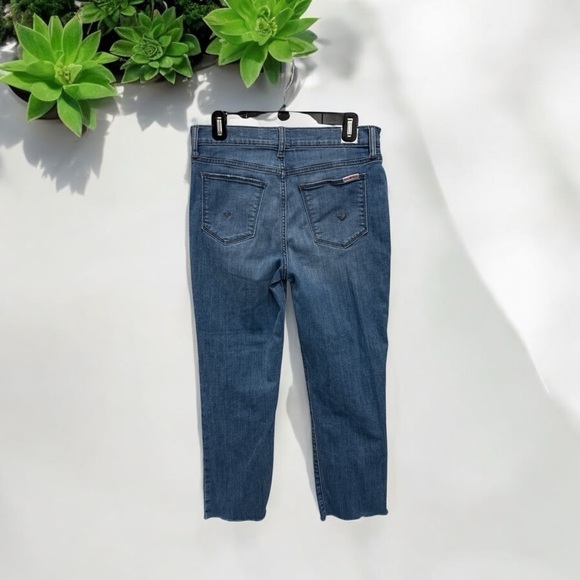 HUDSON JEANS BLAIR HIGH RISE STRAIGHT CROP LADIE'S COLOR CLAUDIA SIZE 29 - Picture 6 of 13